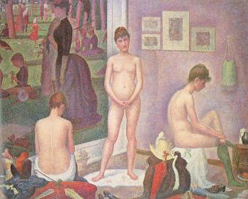 Georges Seurat : Les Poseuses